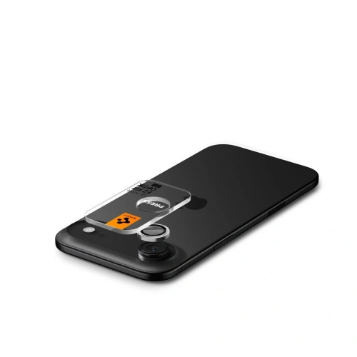 Osłona aparatu Spigen Optik Pro Glass.tr ez Fit Camera Protector do Apple iPhone Air Silver [2 PACK]