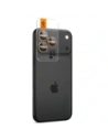 Osłona aparatu Spigen Optik Pro Glas.tr ez Fit Camera Protector do Apple iPhone 16 Pro / Max / 17 Pro / Max Orange [2 PACK]