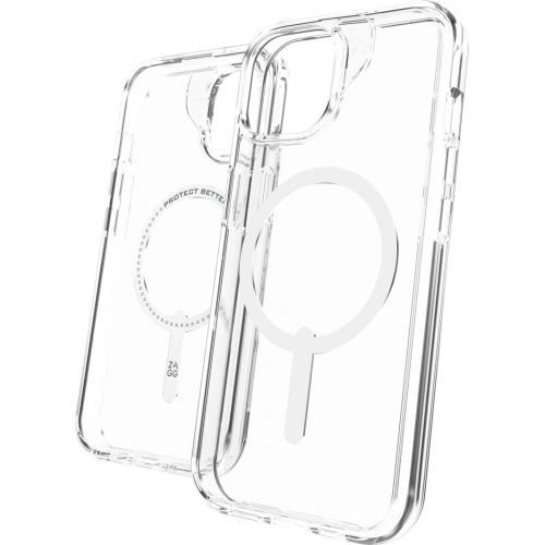 Etui ZAGG Crystal Palace Snap do Apple iPhone 16e / 15 / 14 / 13 MagSafe (clear)