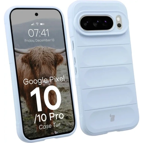 Pancerne etui Bizon Case Tur do Google Pixel 10 / 10 Pro jasnoniebieskie