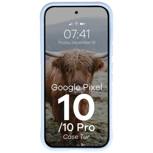Pancerne etui Bizon Case Tur do Google Pixel 10 / 10 Pro jasnoniebieskie