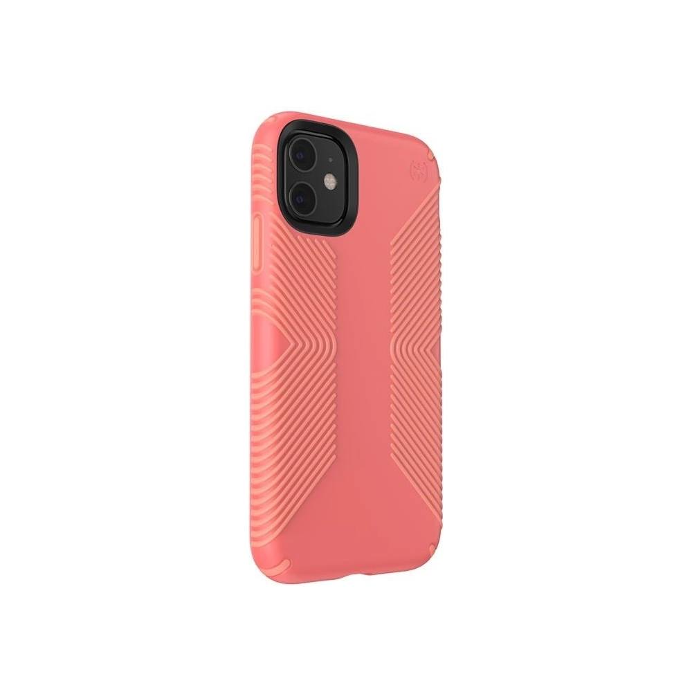Hurtownia GSM - Etui Speck Presidio Grip iPhone 11 z powłoką MICROBAN Parrot Pink/Papaya Pink - SPK095PNK - {ean13} - Hurt