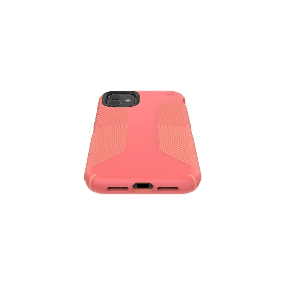 Hurtownia GSM - Etui Speck Presidio Grip iPhone 11 z powłoką MICROBAN Parrot Pink/Papaya Pink - SPK095PNK - {ean13} - Hurt