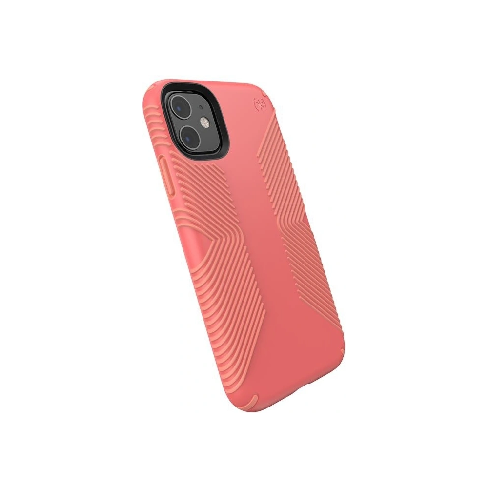 Hurtownia GSM - Etui Speck Presidio Grip iPhone 11 z powłoką MICROBAN Parrot Pink/Papaya Pink - SPK095PNK - {ean13} - Hurt