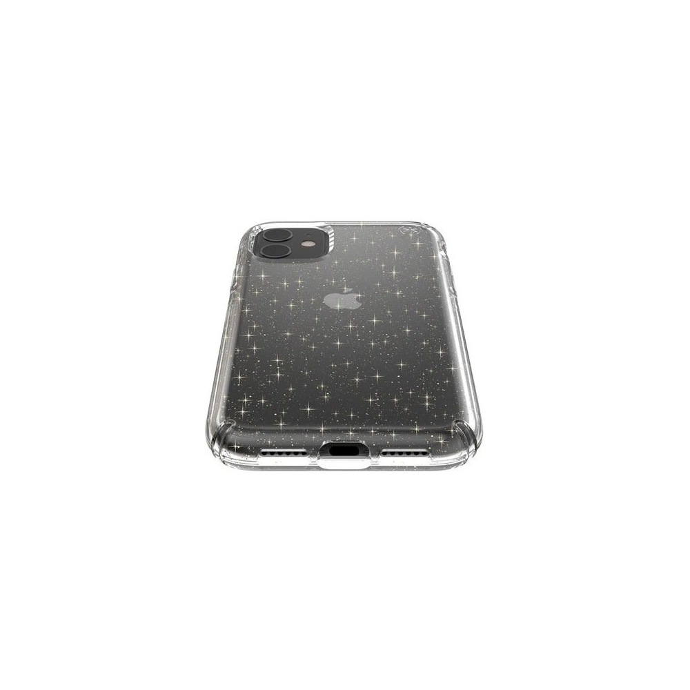 Hurtownia GSM - Etui Speck Presidio Clear with Glitter iPhone 11 s povrchovou úpravou MICROBAN Gold Glitter/Clear - SPK094GLD - {ean13} - Hurt