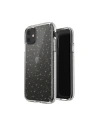 Etui Speck Presidio Clear with Glitter iPhone 11 z powłoką MICROBAN Gold Glitter/Clear