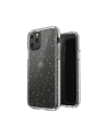 Etui Speck Presidio Clear mit Glitter iPhone 11 Pro mit MICROBAN-Beschichtung Gold Glitter/Klar