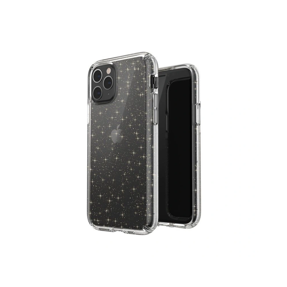 Hurtownia GSM - Etui Speck Presidio Clear mit Glitter iPhone 11 Pro mit MICROBAN-Beschichtung Gold Glitter/Klar - SPK093GLD - {ean13} - Hurt