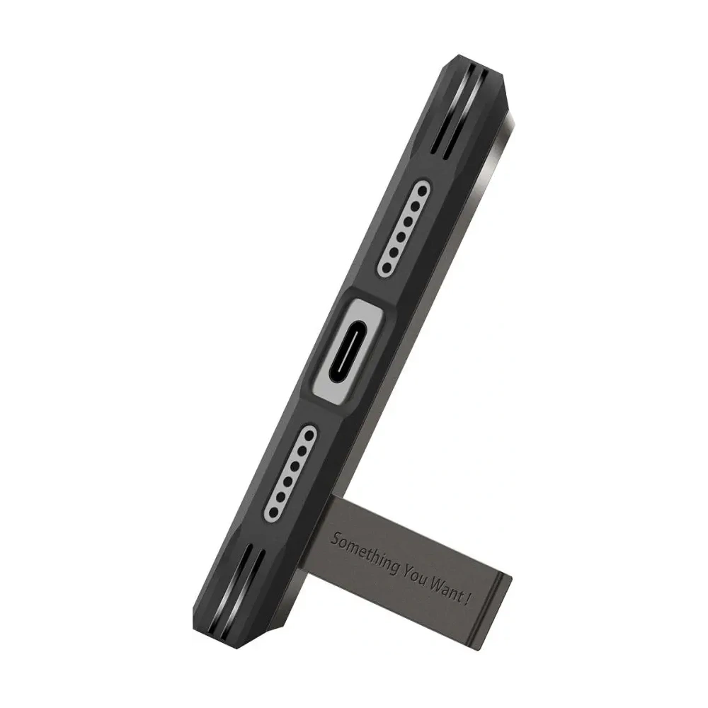 Etui Spigen Tough Armor T Mag MagSafe do Apple iPhone 17 Pro Max Gunmetal
