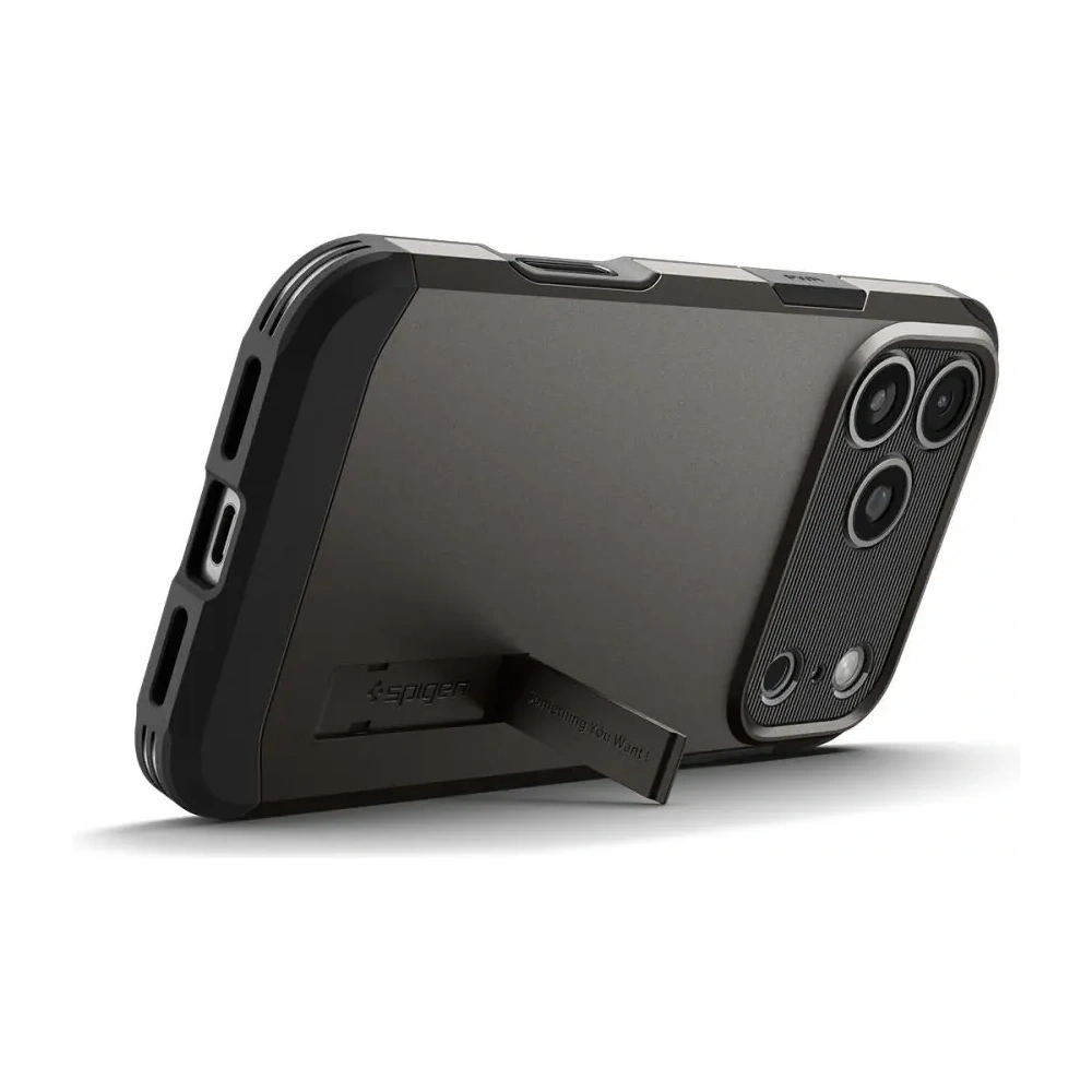 Etui Spigen Tough Armor T Mag MagSafe do Apple iPhone 17 Pro Max Gunmetal