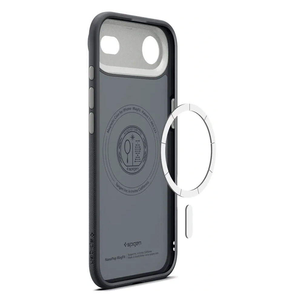 Etui Spigen Nano Pop Mag MagSafe do Apple iPhone Air Black Sesame