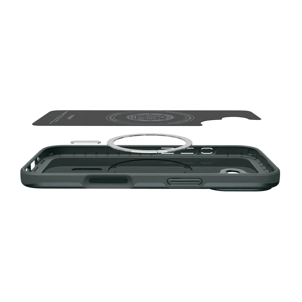 Etui Spigen Thin Fit Mag MagSafe do Apple iPhone 17 Abyss Green