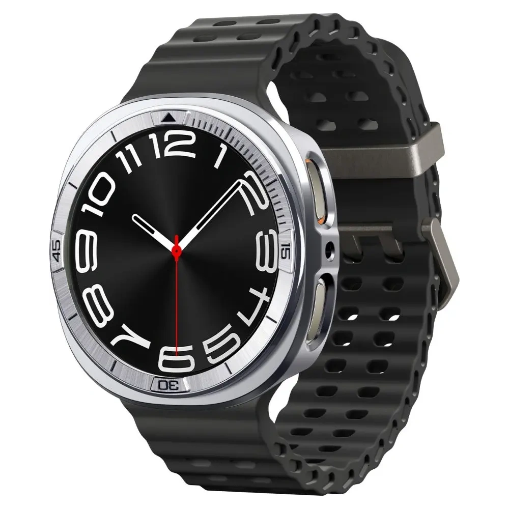 Nakładka Spigen Bezel Tune Pro Pilot do Samsung Galaxy Watch 8 44mm Silver