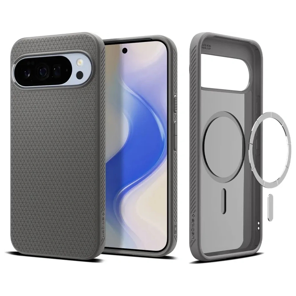 Etui Spigen Liquid Air Mag MagSafe do Google Pixel 10 Pro XL Marble Grey