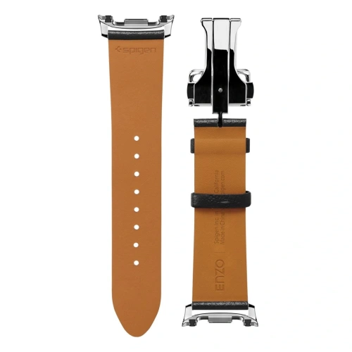 Pasek Spigen Enzo do Samsung Galaxy Watch 8 / Classic 40 / 44 / 46mm Black