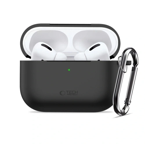 Etui Tech-Protect Silicone Hook do Apple AirPods Pro 3 Black