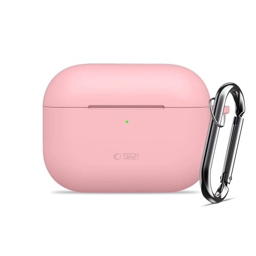 Etui Tech-Protect Silicone Hook do Apple AirPods Pro 3 Dusty Pink