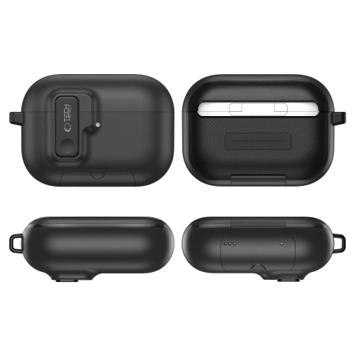 Etui Tech-Protect Slim Hook do Apple AirPods Pro 3 Black