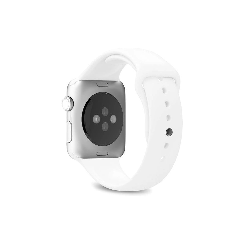 Hurtownia GSM - Elastisches PURO ICON Band Apple Watch 4/5/6/7/SE/8/9/10 40/41/42mm (S/M & M/L) (weiß) - PUR137WHT - {ean13} - Hurt
