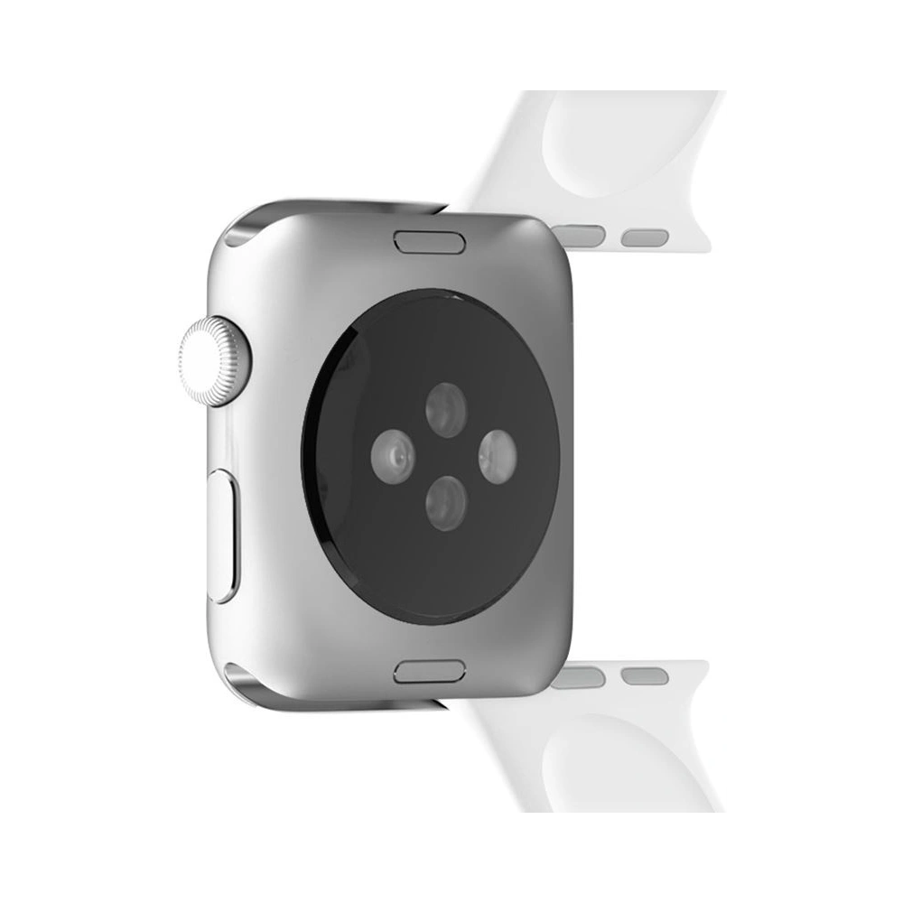 Hurtownia GSM - Elastický pásek PURO ICON Band Apple Watch 4/5/6/7/SE/8/9/10 40/41/42mm (S/M & M/L) (bílý) - PUR137WHT - {ean13} - Hurt