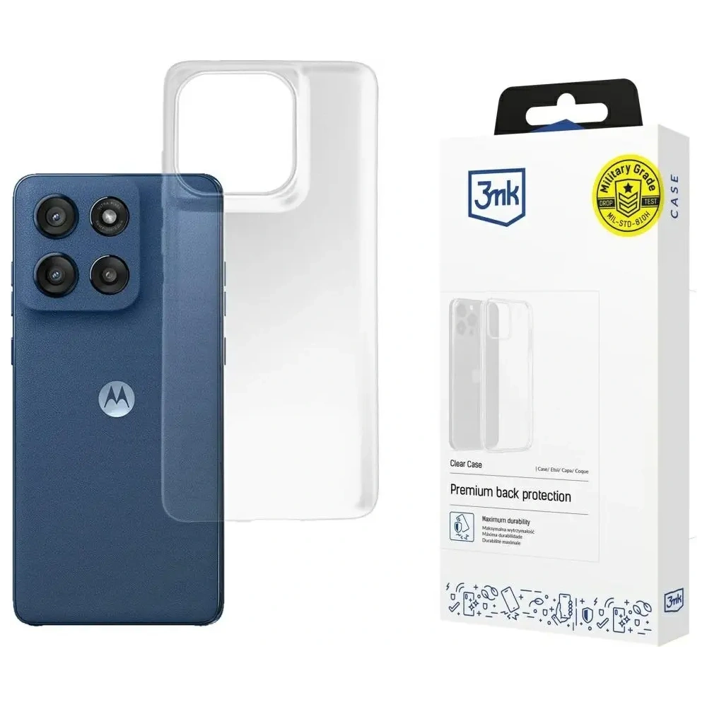 Etui 3MK Clear Case do Motorola Moto Edge 60 / 60 Fusion