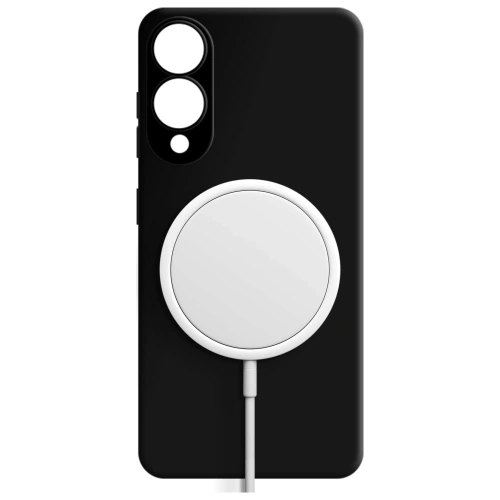 Etui 3MK HARDY Silicone MagCase do Samsung Galaxy S25 Edge czarny