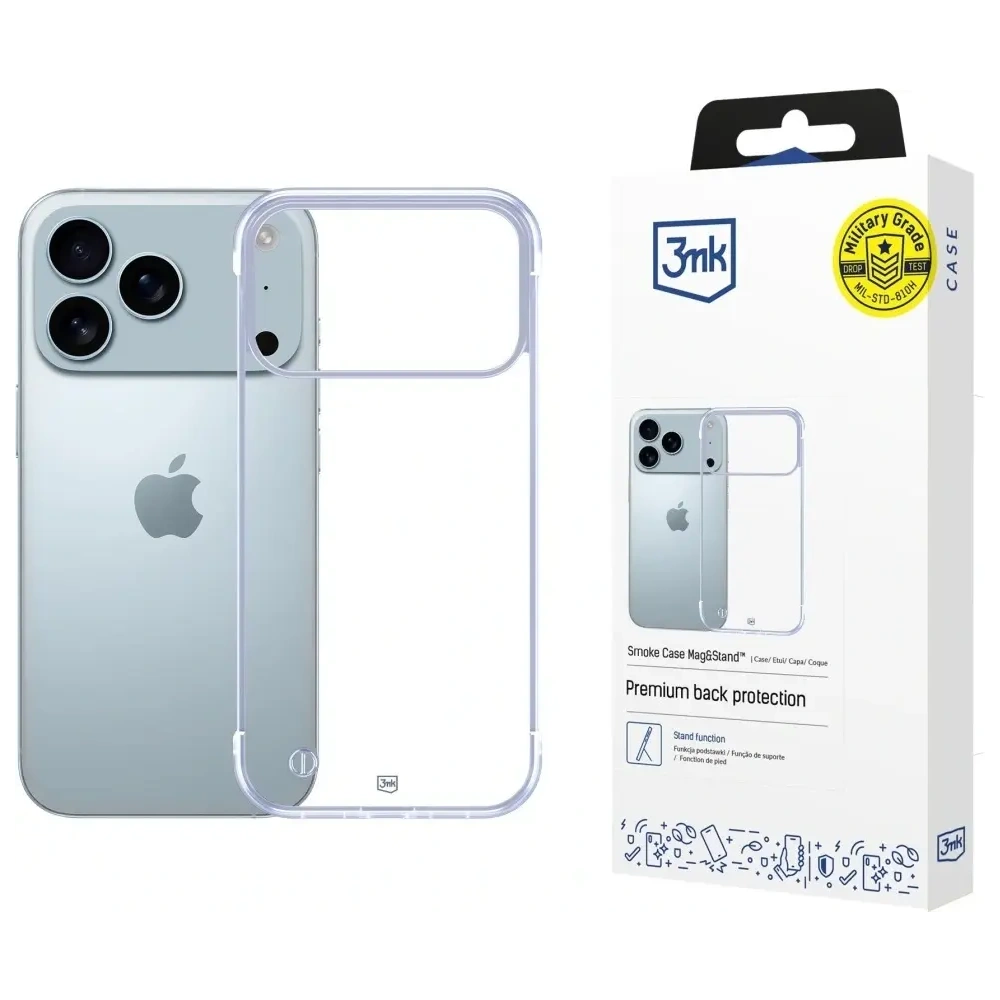 Etui 3MK Just20g Clear Case do Apple iPhone 17 Pro