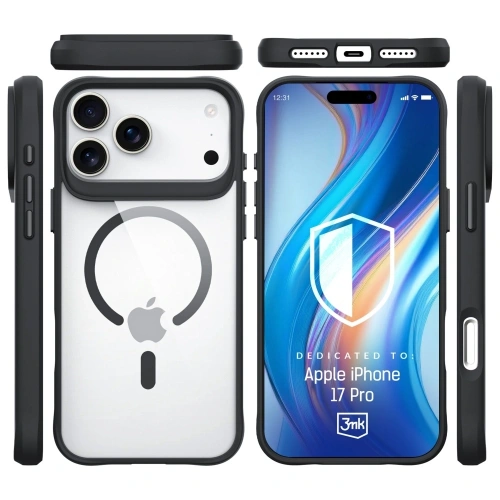 Etui 3MK Satin Armor MagCase do Apple iPhone 17 Pro