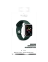 Hurtownia GSM - Elastický pásek PURO ICON Band Apple Watch 4/5/6/7/SE/8/9/Ultra 44/45/49mm (S/M & M/L) (tmavě zelený) - PUR140GRN - {ean13} - Hurt