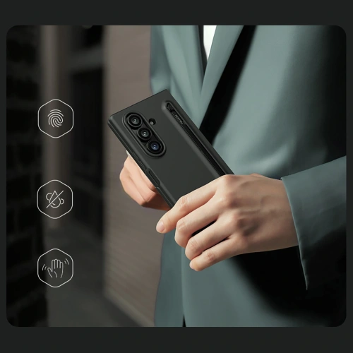 Etui Nillkin Flex Pure Fold do Samsung Galaxy Z Fold 7 z miejscem na S Pen czarne