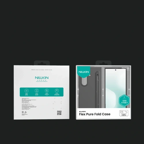 Etui Nillkin Flex Pure Fold do Samsung Galaxy Z Fold 7 z miejscem na S Pen czarne