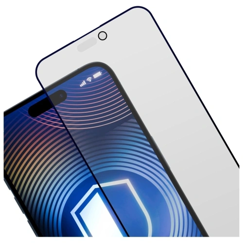 Szkło hartowane 3MK HardGlass Matt Max do Apple iPhone 16 Pro / 17