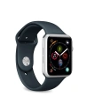 Elastický pásek PURO ICON Band Apple Watch 4/5/6/7/SE/8/9/Ultra 44/45/49mm (S/M & M/L) (Námořnická modř)