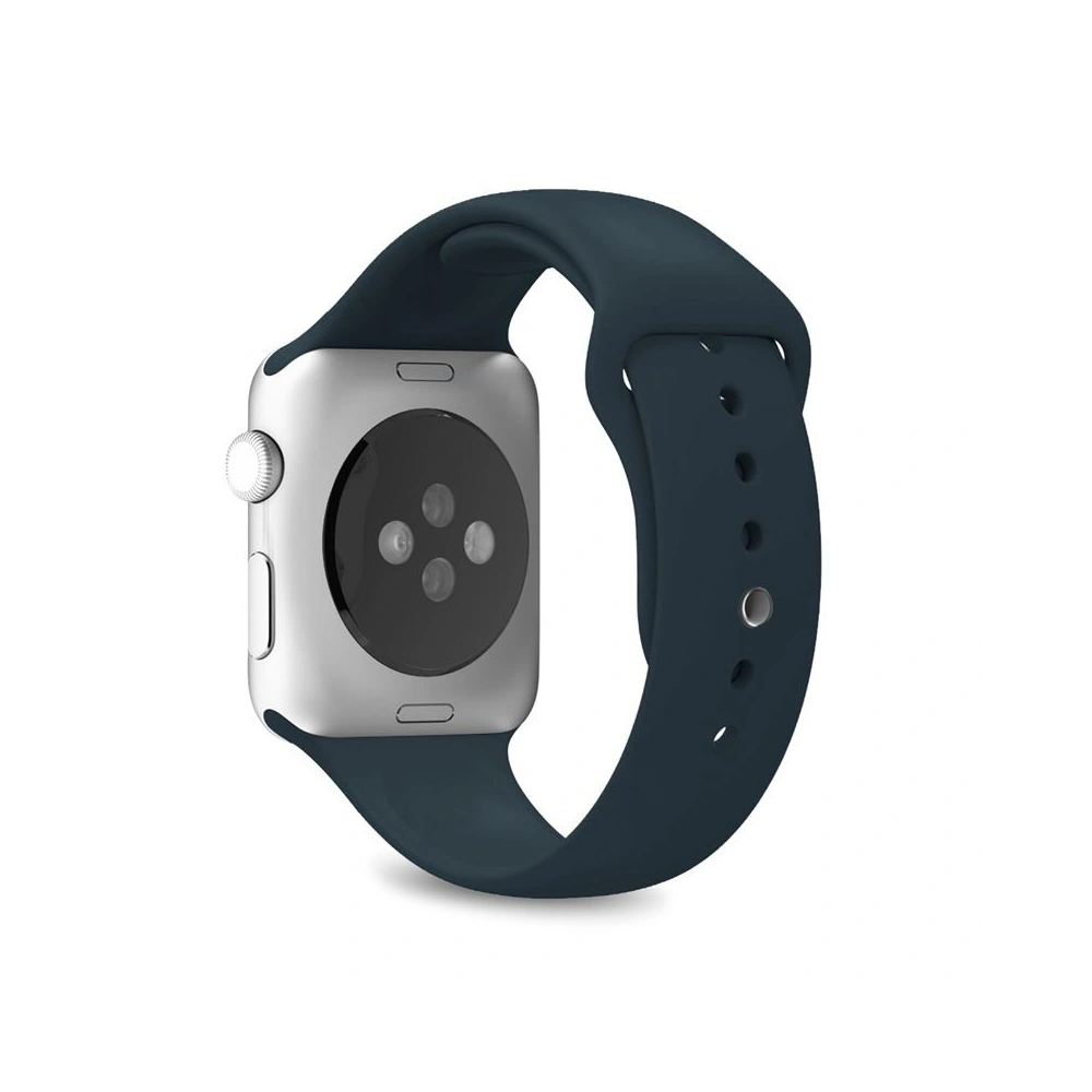 Hurtownia GSM - Elastyczny pasek PURO ICON Band Apple Watch 4/5/6/7/SE/8/9/Ultra 44/45/49mm (S/M & M/L) (Navy Blue) - PUR142NAV - {ean13} - Hurt