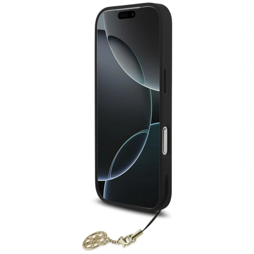 Etui Guess 4G Charms Collection MagSafe do Apple iPhone 17 Pro czarny