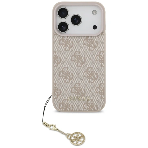 Etui Guess 4G Charms Collection MagSafe do Apple iPhone 17 Pro różowy