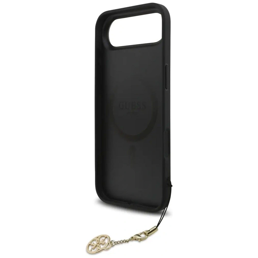 Etui Guess 4G Charms Collection MagSafe do Apple iPhone Air czarny