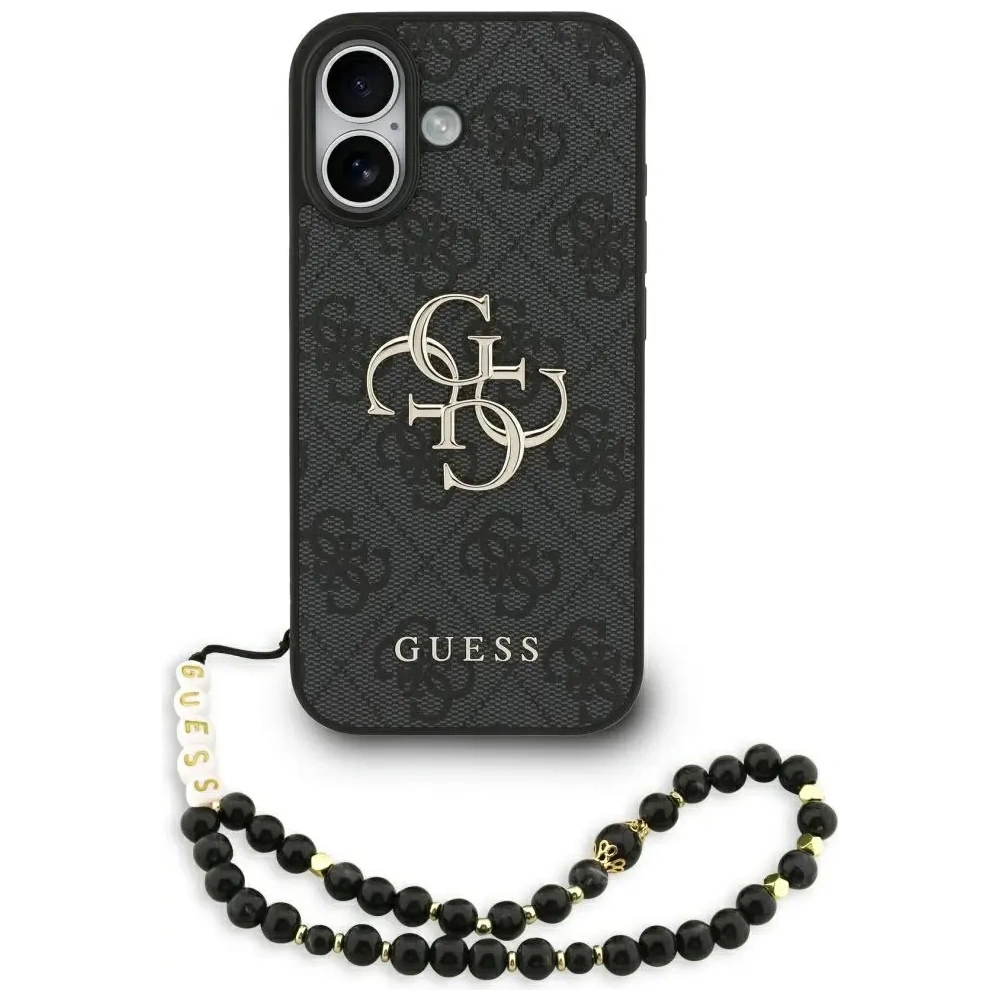 Etui Guess 4G Strap 4G Classic Logo do Apple iPhone 17 czarny