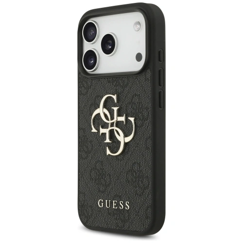 Etui Guess 4G Strap 4G Classic Logo do Apple iPhone 17 Pro czarny