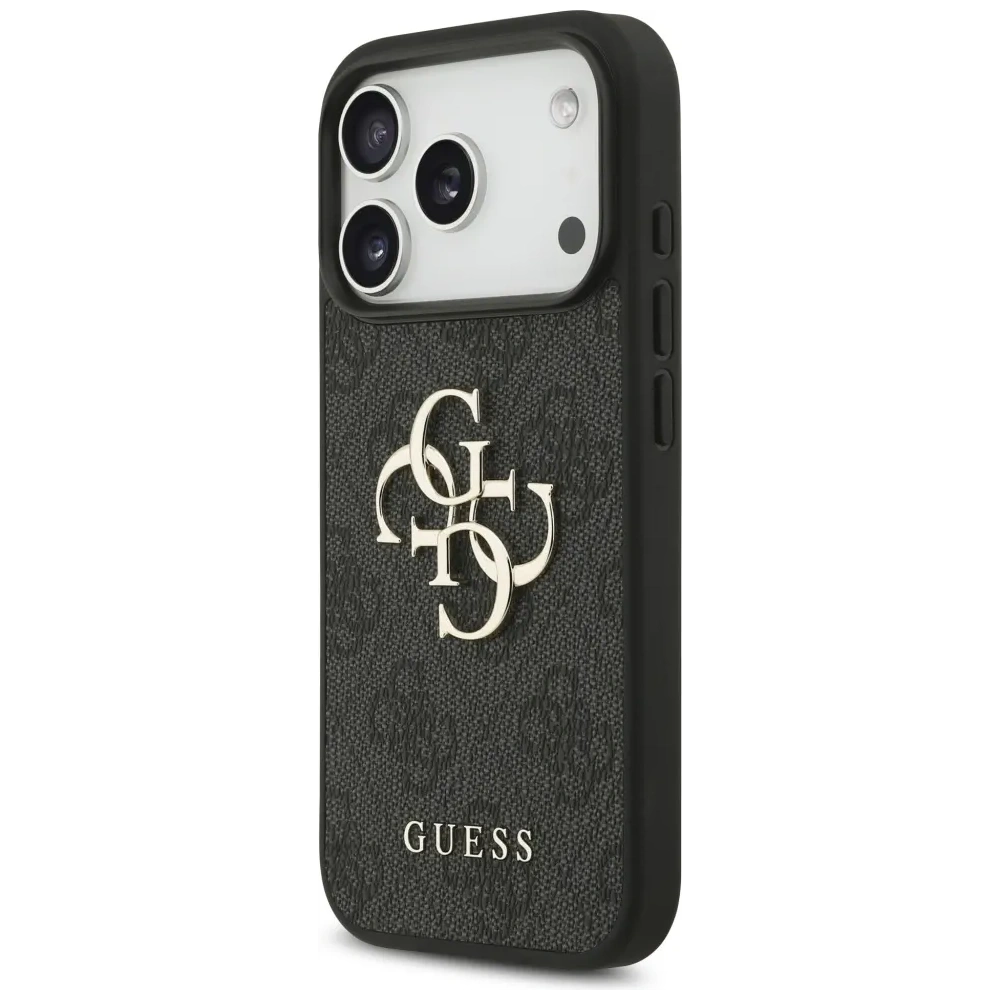 Etui Guess 4G Strap 4G Classic Logo do Apple iPhone 17 Pro czarny