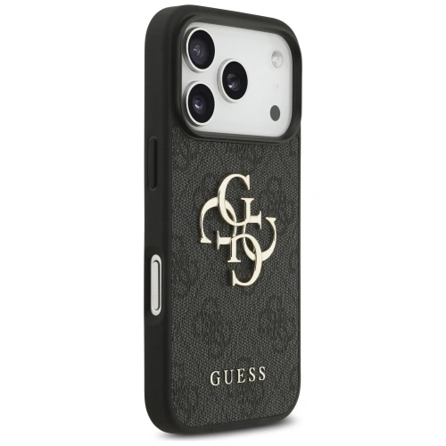 Etui Guess 4G Strap 4G Classic Logo do Apple iPhone 17 Pro czarny
