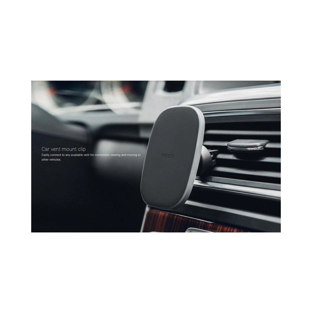 Hurtownia GSM - Magnetický automobilový držák Moshi SnapTo Magnetic Car Mount (šedý) - MOSH055GRY - {ean13} - Hurt