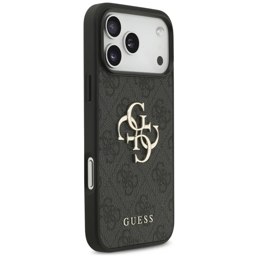 Etui Guess 4G Strap 4G Classic Logo do Apple iPhone 17 Pro Max czarny