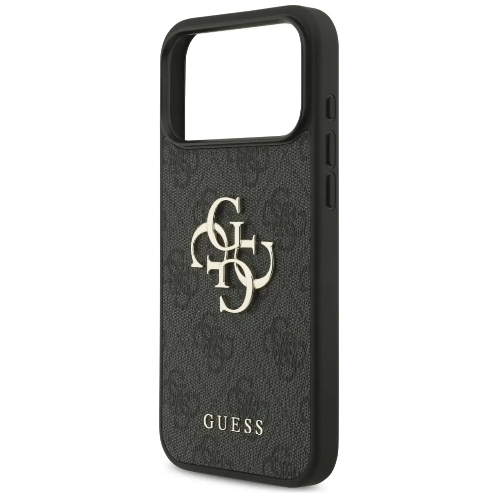 Etui Guess 4G Strap 4G Classic Logo do Apple iPhone 17 Pro Max czarny