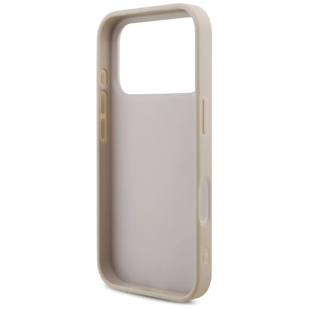 Etui Guess 4G Strap 4G Classic Logo do Apple iPhone 17 Pro różowy