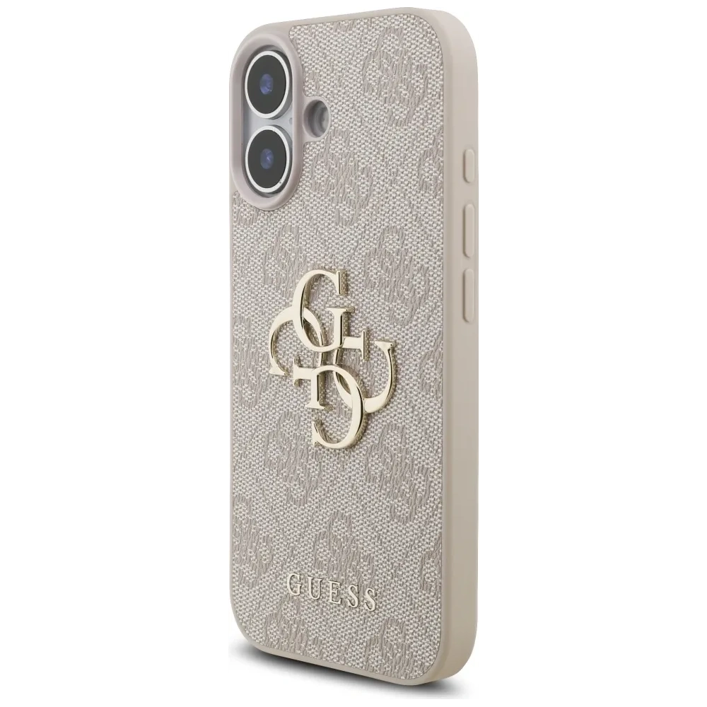 Etui Guess 4G Strap 4G Classic Logo do Apple iPhone 17 różowy