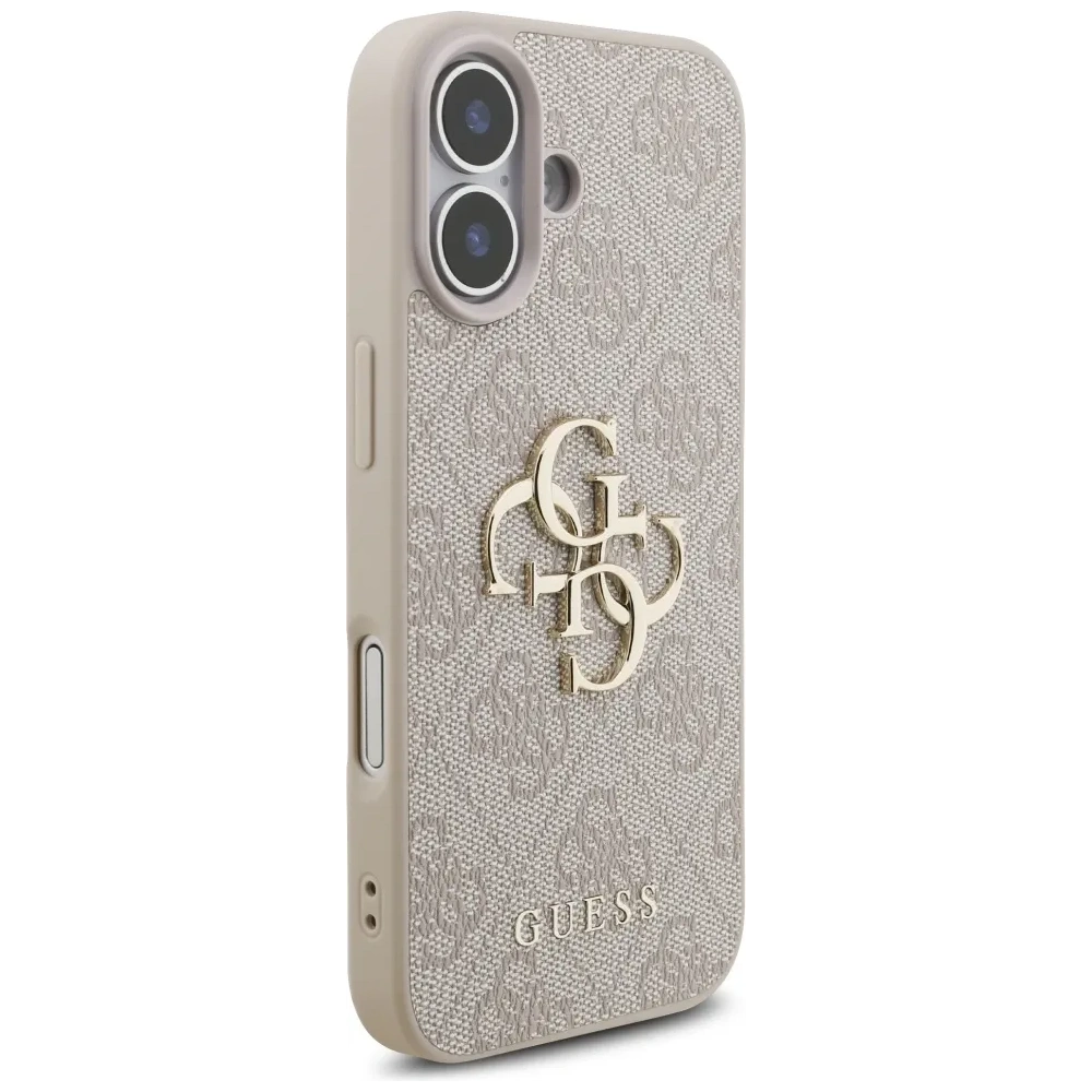 Etui Guess 4G Strap 4G Classic Logo do Apple iPhone 17 różowy