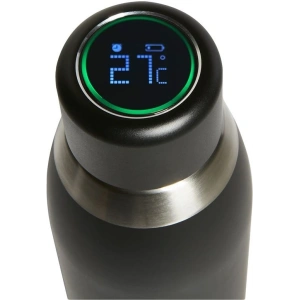 Hurtownia GSM - Thermo-Flasche PURO Smart Bottle 500ml INOX mit intelligenter LED-Kappe (Schwarz) - PUR144BLK - {ean13} - Hurt