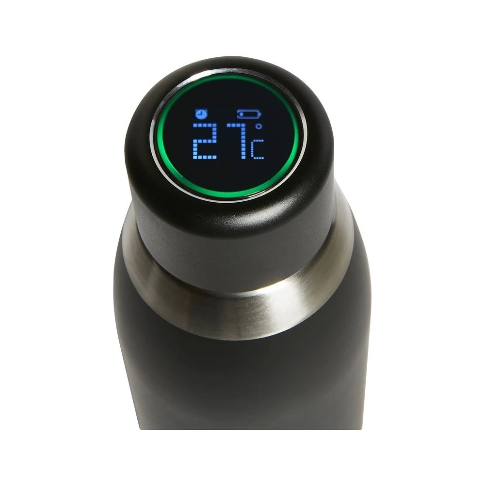 Hurtownia GSM - Termos PURO Smart Bottle 500ml INOX s chytrým víčkem LED (černá) - PUR144BLK - {ean13} - Hurt
