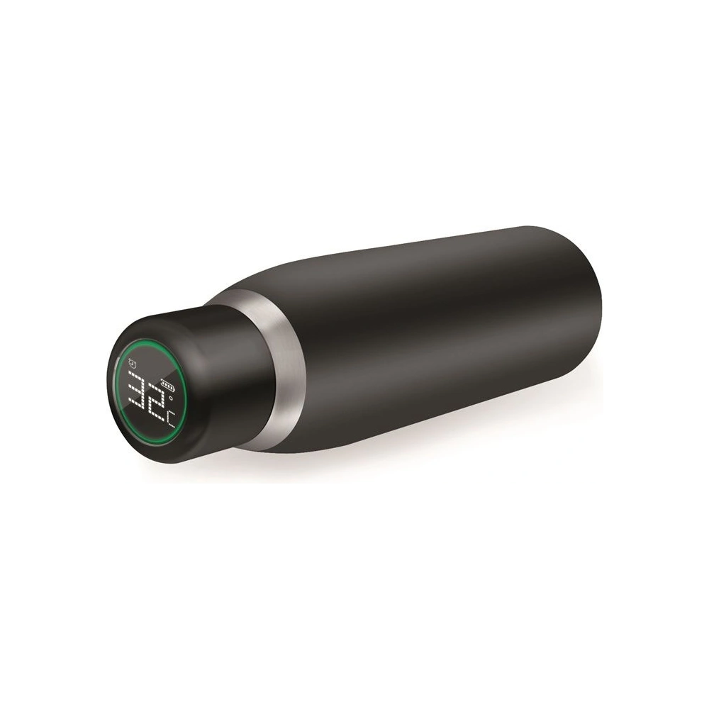 Hurtownia GSM - Termos PURO Smart Bottle 500ml INOX s chytrým víčkem LED (černá) - PUR144BLK - {ean13} - Hurt